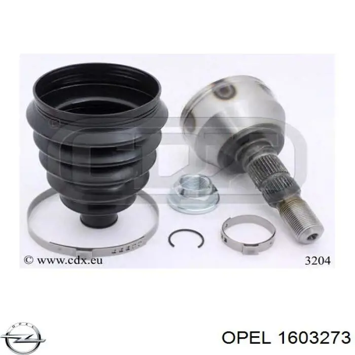 ШРУС наружный Opel 1603273