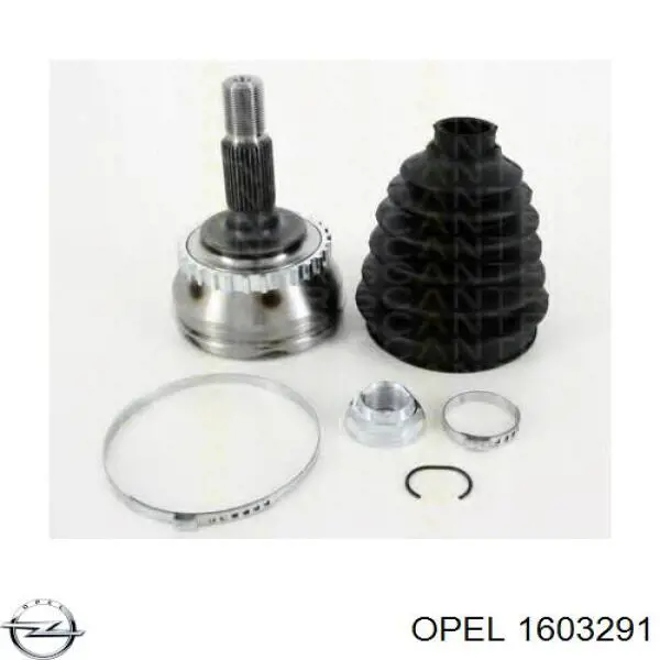 1603291 Opel шрус наружный передний