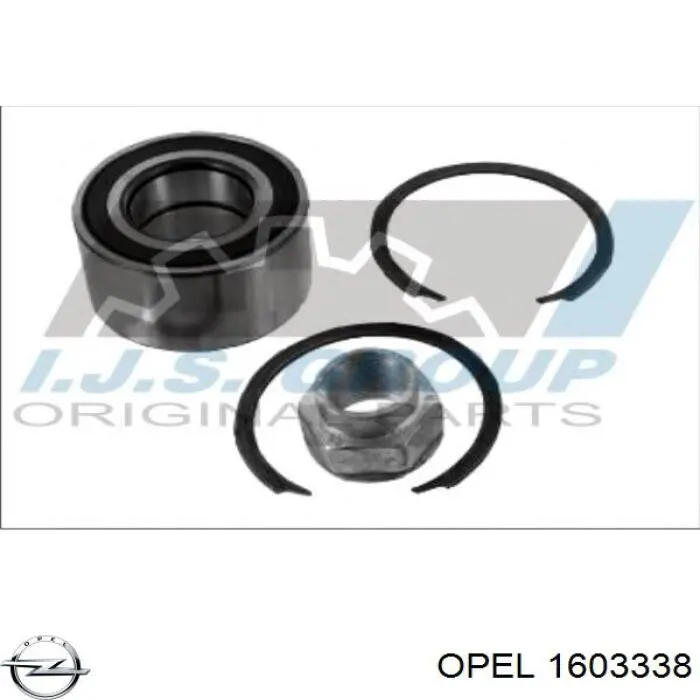 Купить 1603338 Opel Подшипник передней ступицы