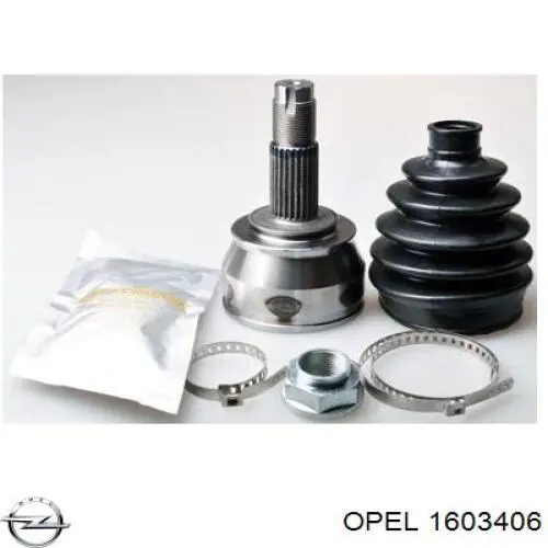 Купить 1603406 Opel Пыльник гранаты наружный, передний