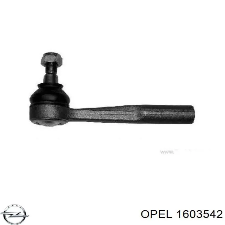 1603542 Opel наконечник рулевой тяги внешний