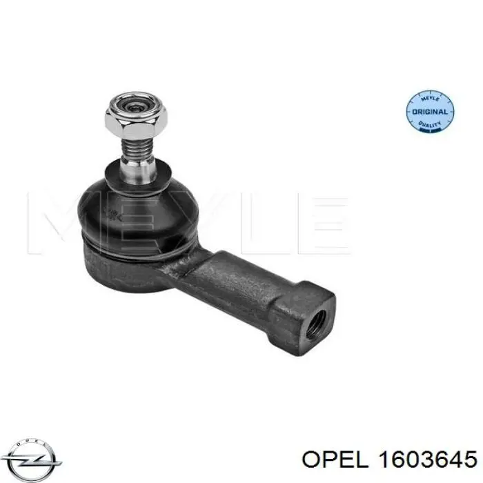1603645 Opel наконечник рулевой тяги внешний