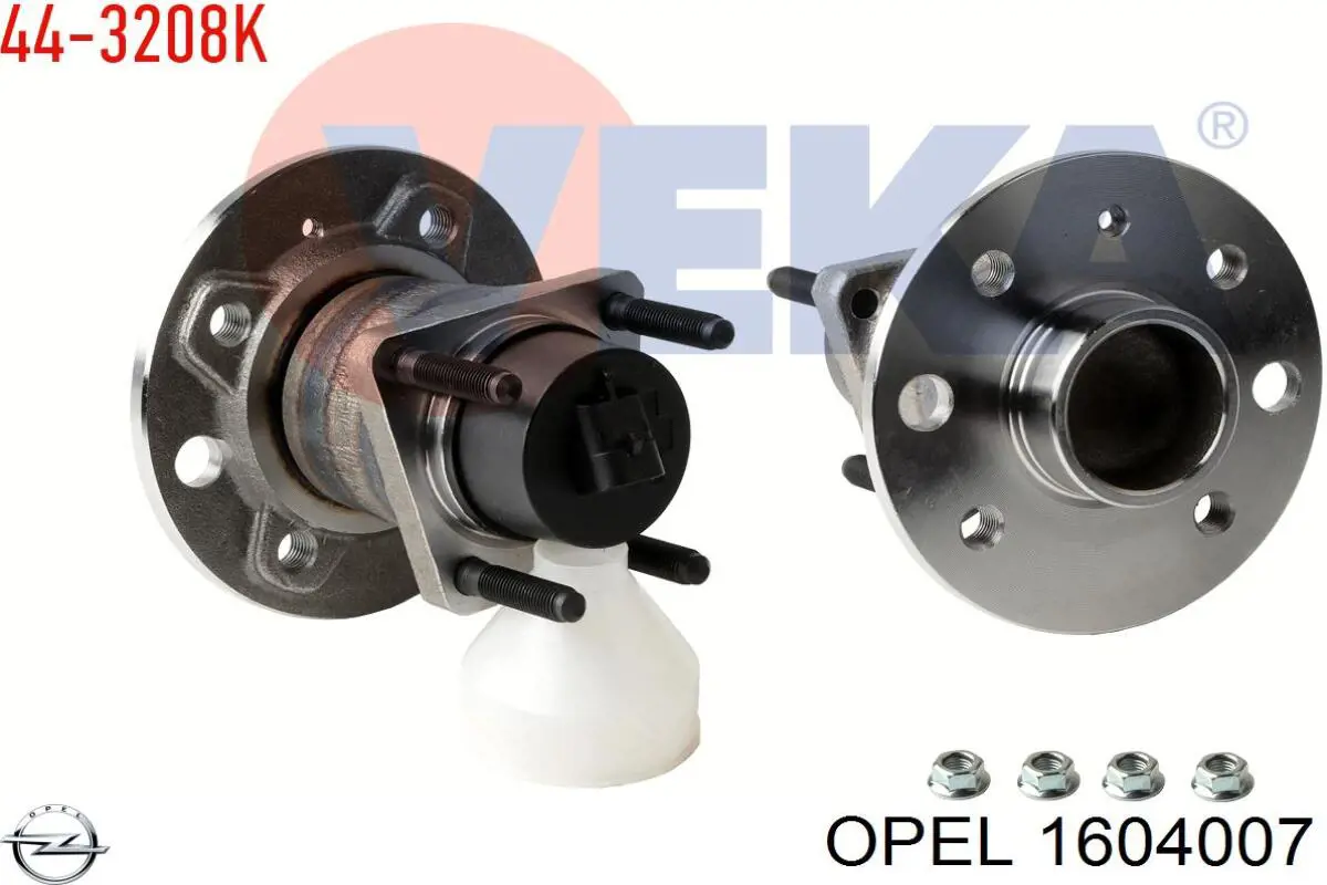 Подшипники задней ступицы Opel 1604007 цена, от 20.28 USD