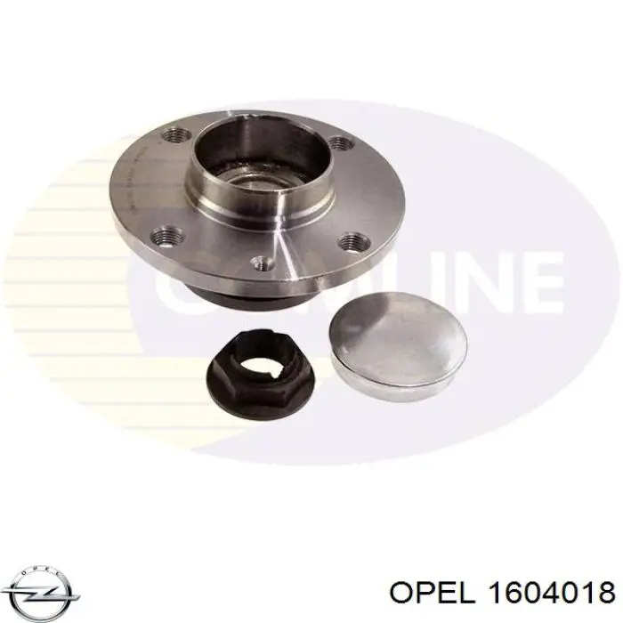 Купить 1604018 Opel Задняя шпиндель