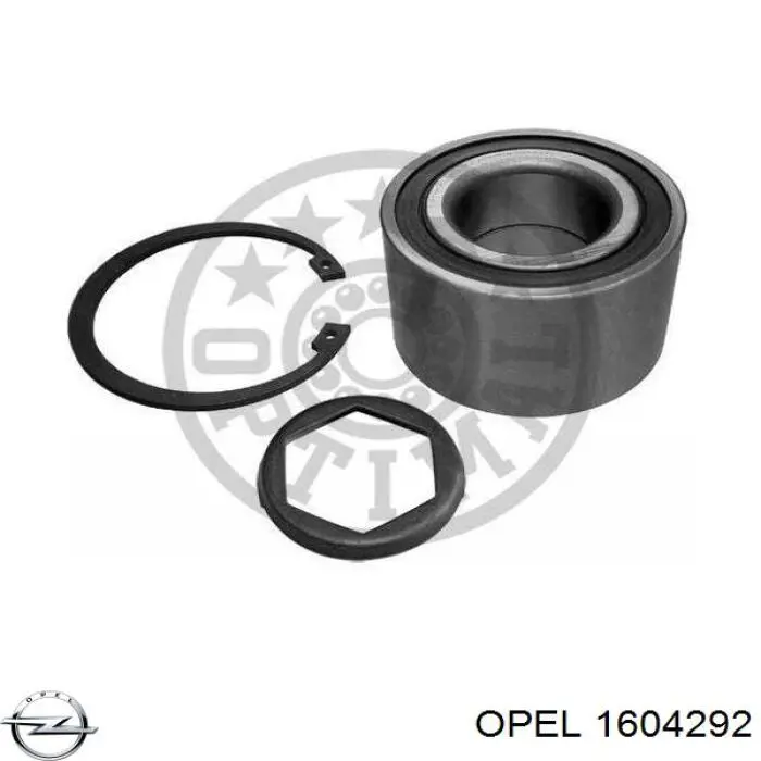 Задний подшипник Opel 1604292
