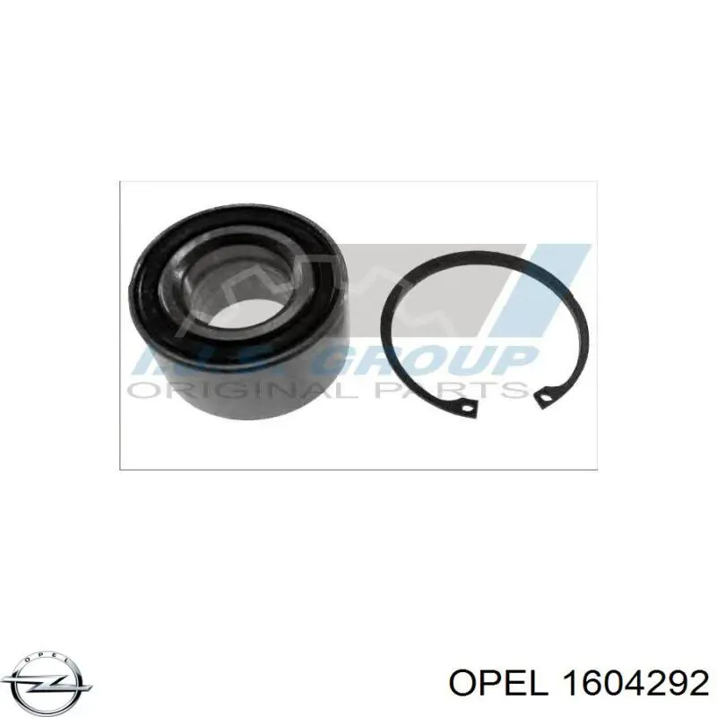 Подшипник задней ступицы 1604292 Opel