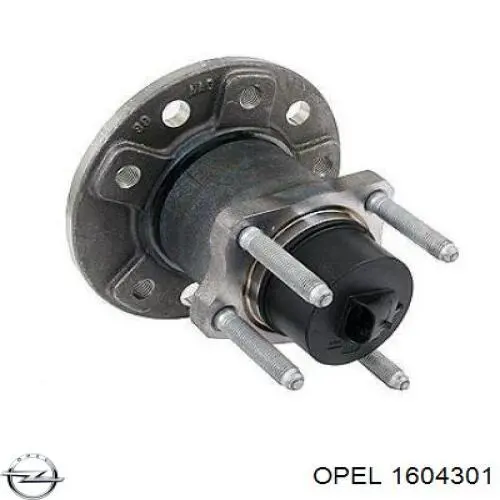 1604301 Opel ступица задняя