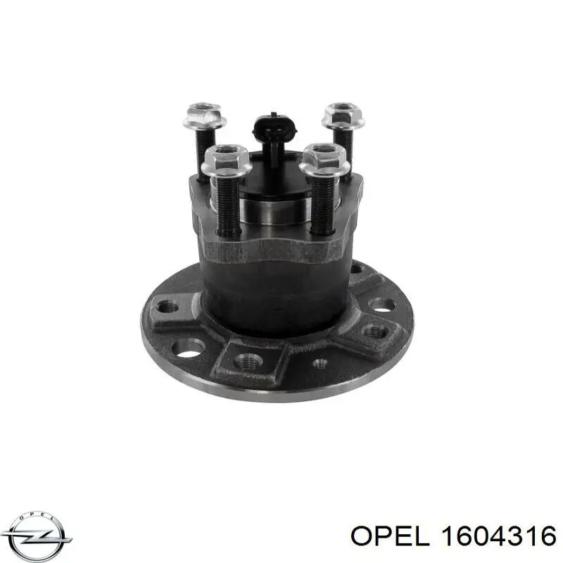 Купить 1604316 Opel Задняя шпиндель