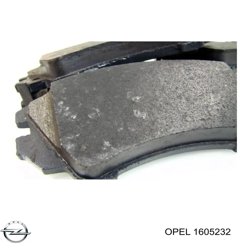 Передние тормозные колодки 1605232 Opel