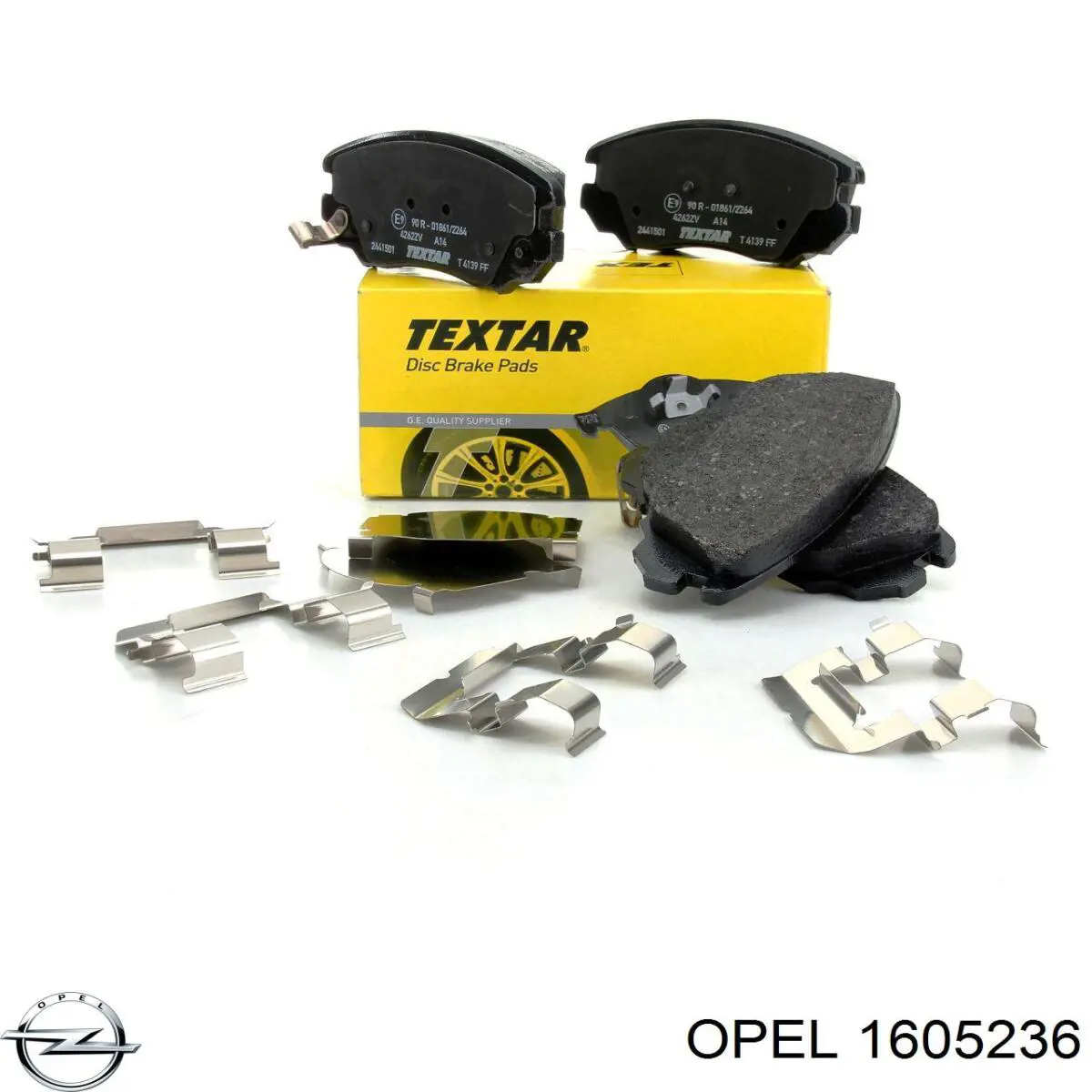 Купить 1605236 Opel Колодки тормозные