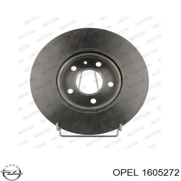 Передние тормозные диски 1605272 Opel