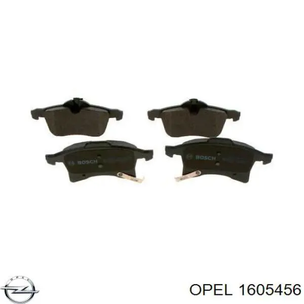 Колодки Opel 1605456 цена, от 23.54 USD