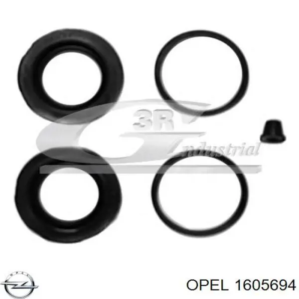 1605694 Opel kit de reparação de suporte do freio traseiro