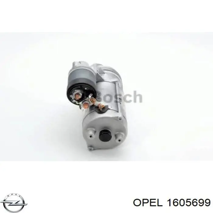 1605699 Opel ремкомплект тормозных колодок