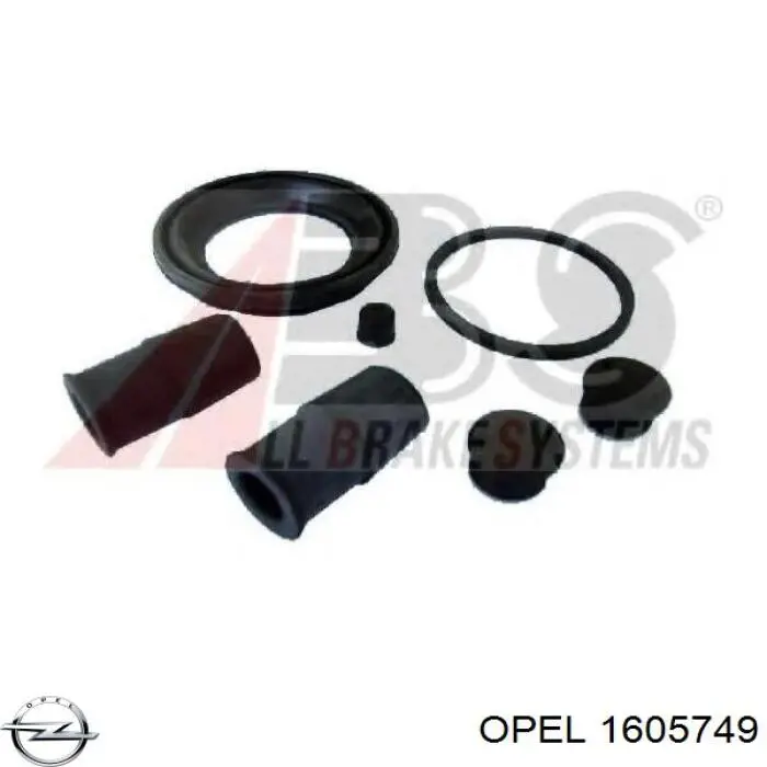 Ремкомплект тормозной системы Opel 1605749 цена, от 4.35 USD