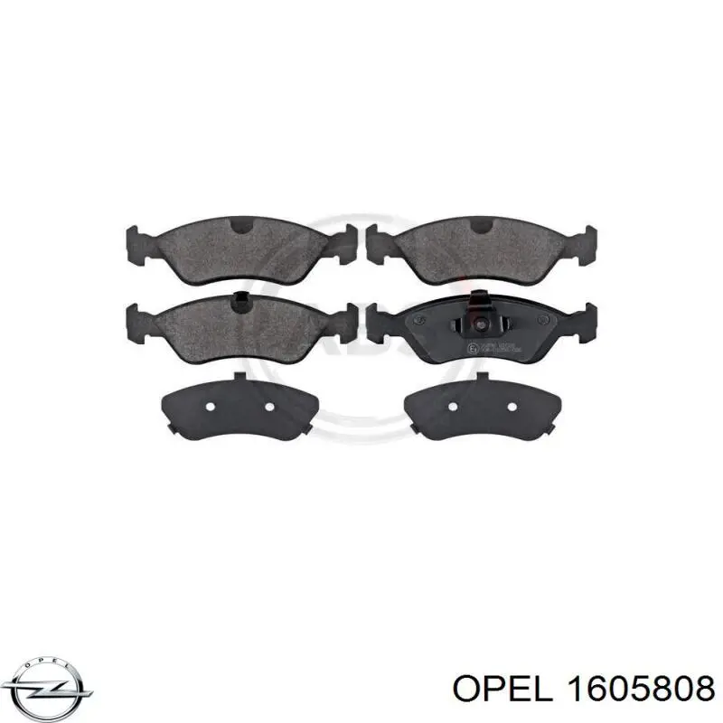 Колодки Opel 1605808 цена, от 17.43 USD