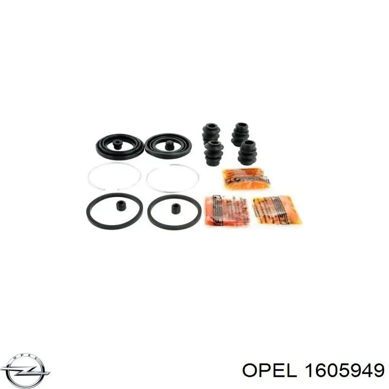 Купить 97134718 Opel Ремкомплект суппорта тормозного, заднего