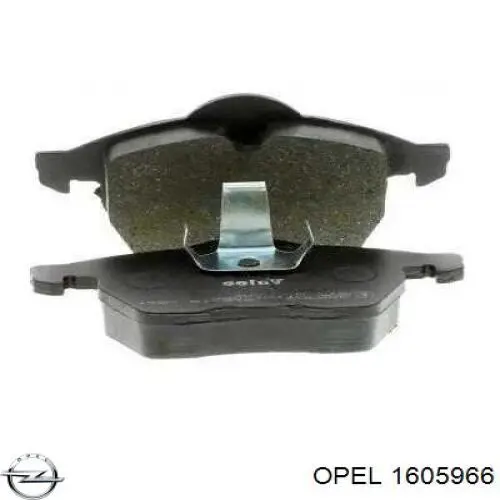 Купить 1605966 Opel Колодки тормозные