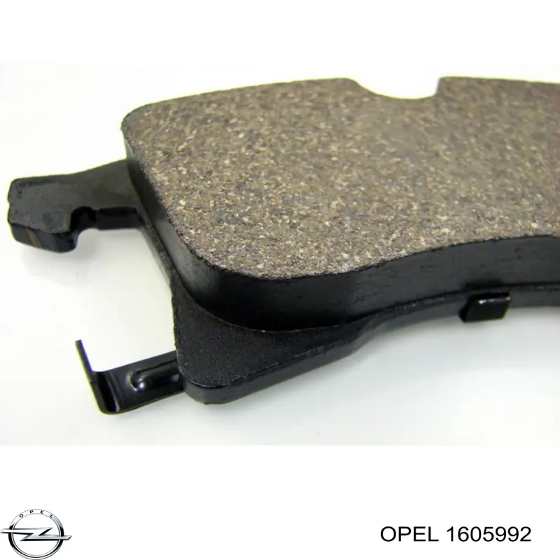 Купить 1605992 Opel Колодки тормозные