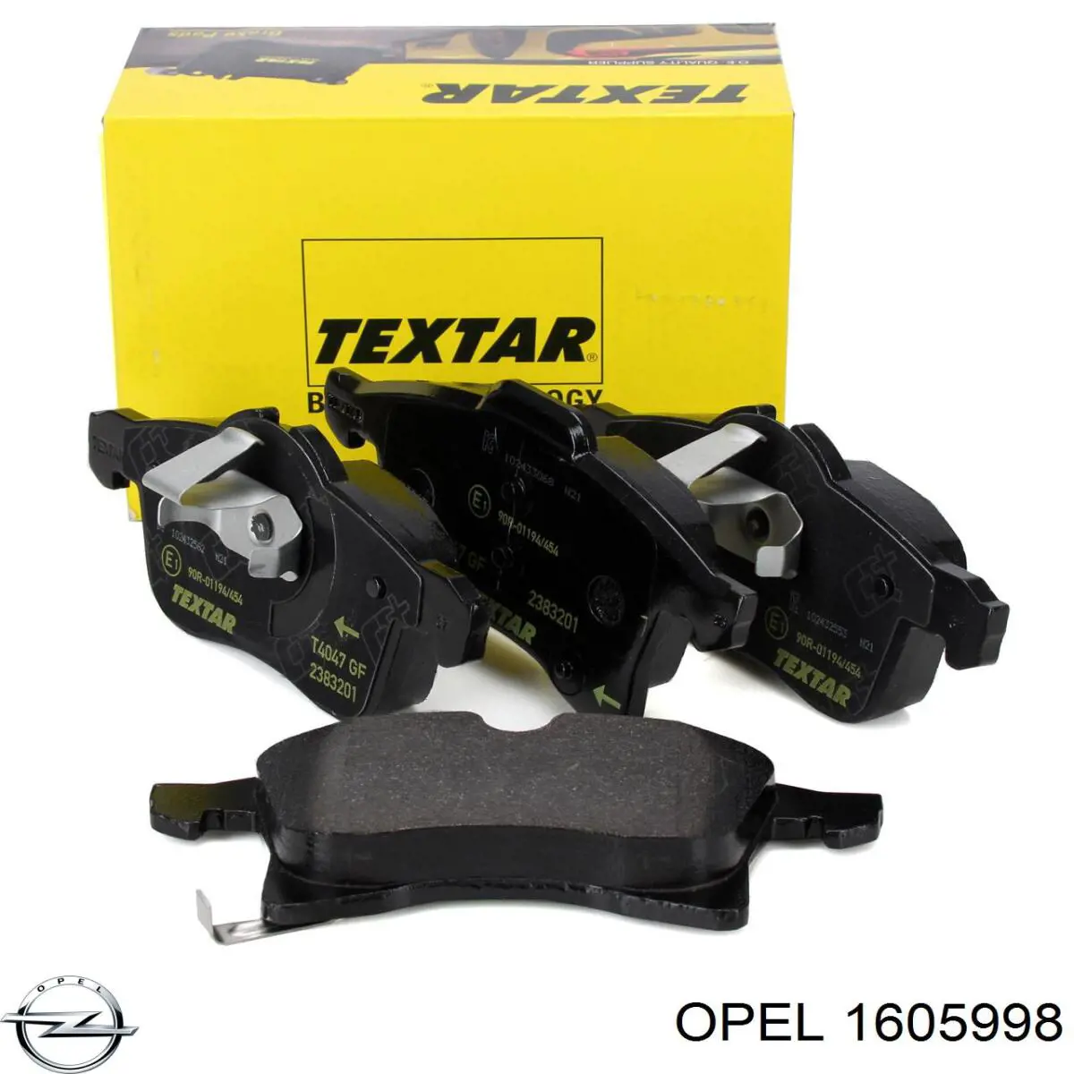 Купить 1605998 Opel Колодки тормозные