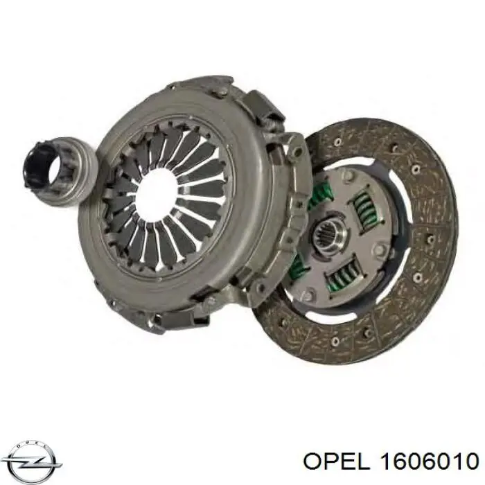 1606010 Opel сцепление