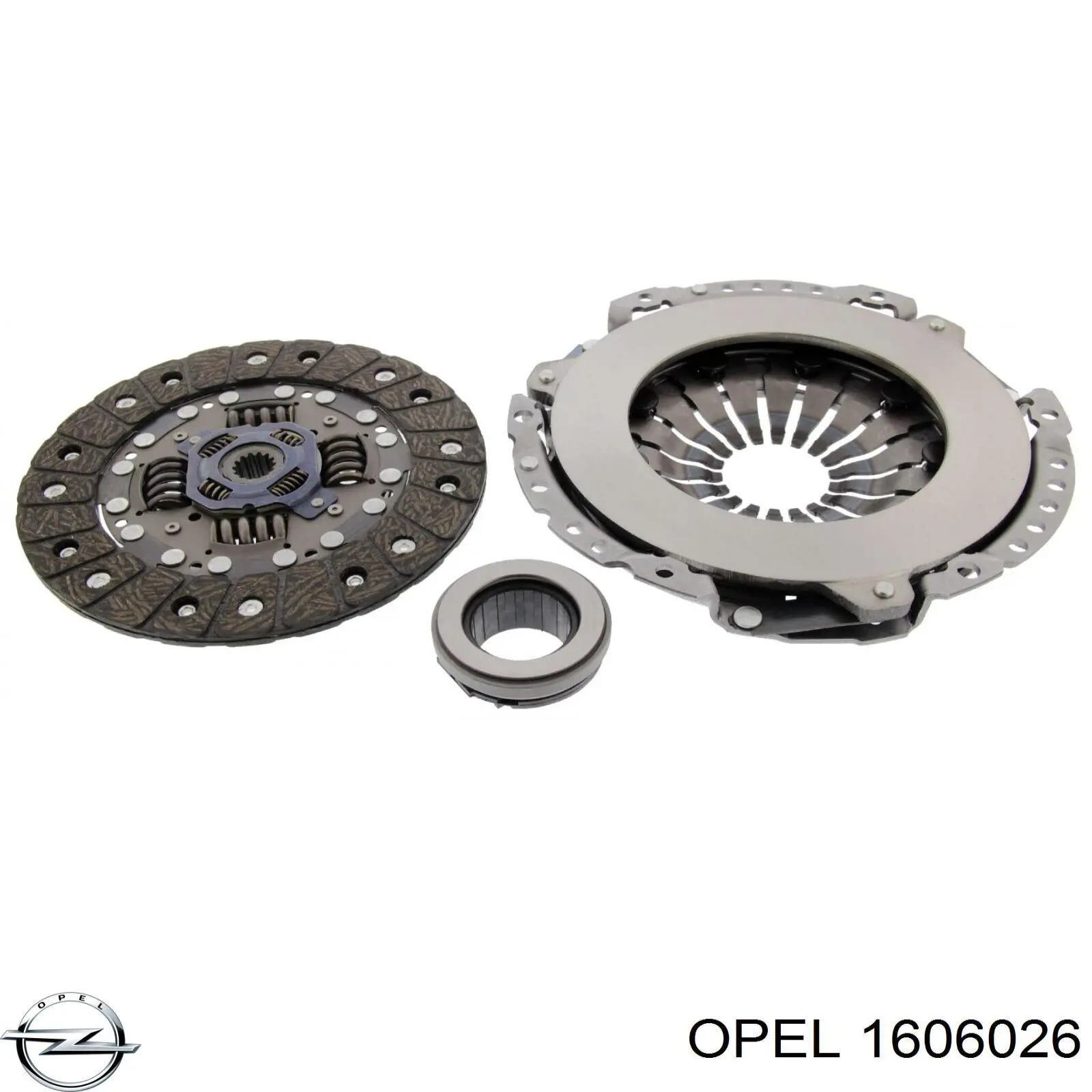 Сцепление 1606026 Opel