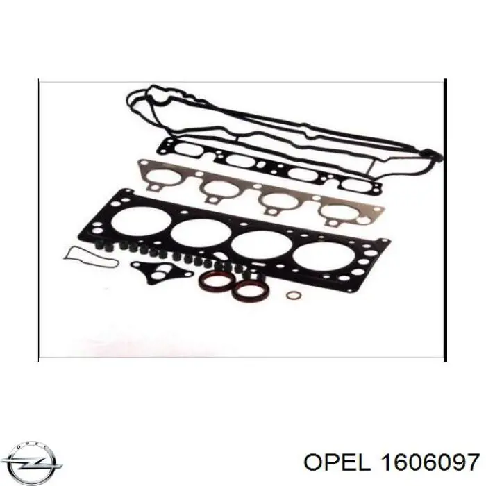 1606097 Opel комплект прокладок двигателя верхний