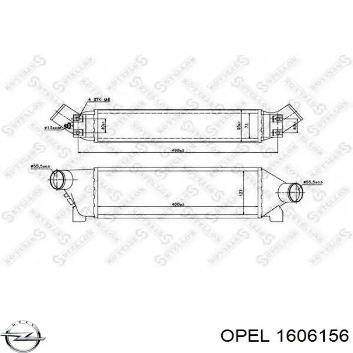 Комплект сцепления (3 части) Opel 1606156 цена, от 303.54 USD