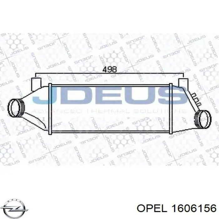 1606156 Opel Сцепление в сборе
