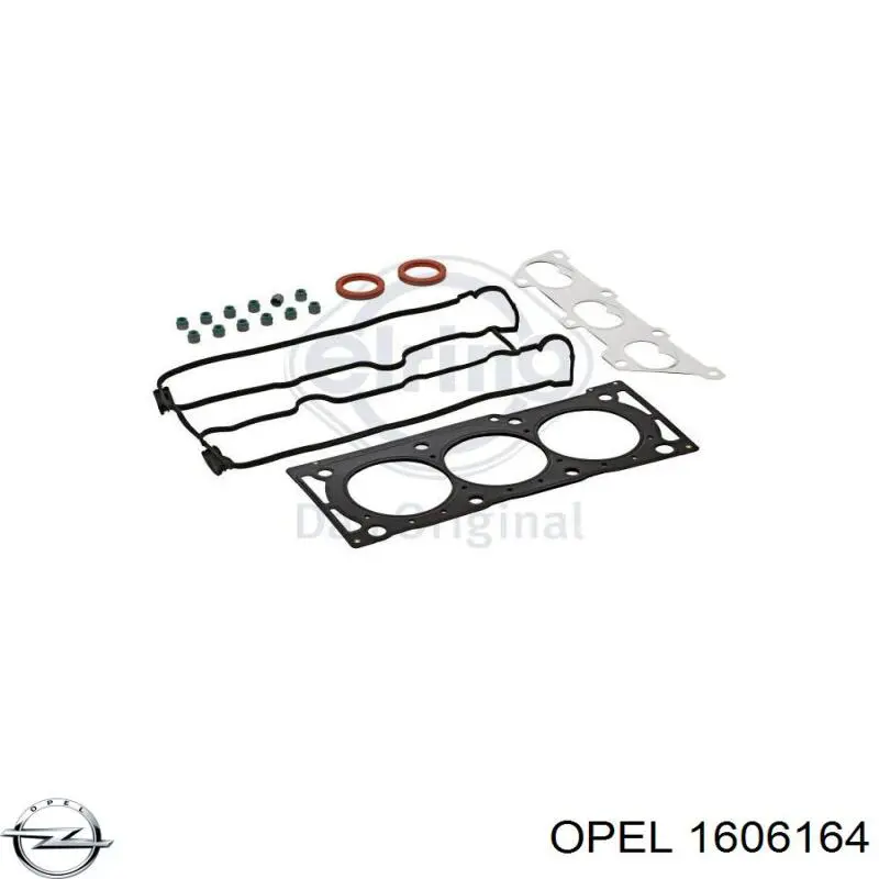 1606164 Opel комплект прокладок двигателя верхний