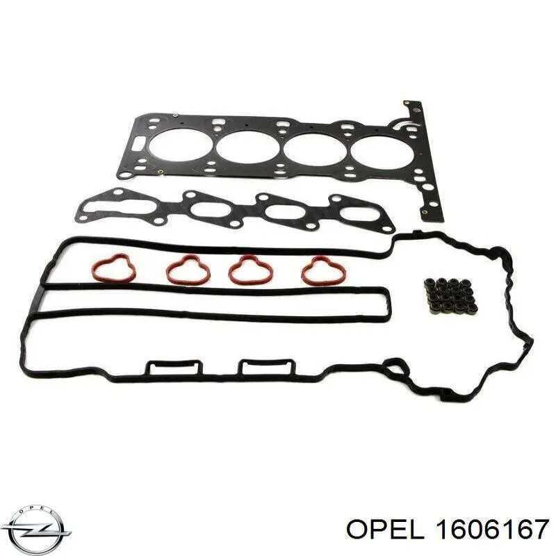 1606167 Opel kit superior de vedantes de motor