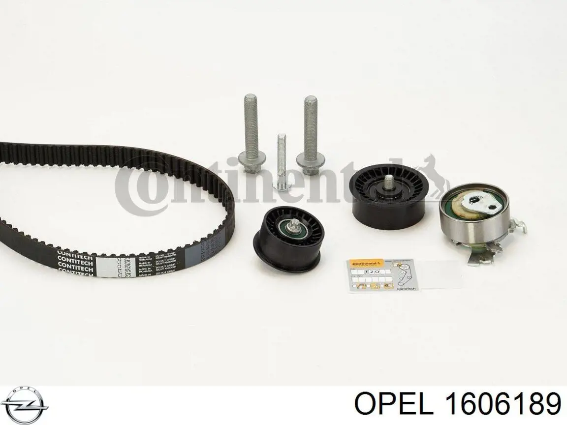 1606189 Opel комплект грм