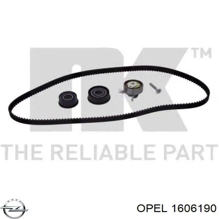 Комплект ГРМ 1606190 Opel