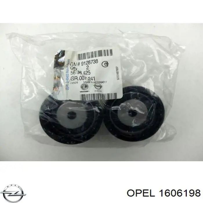 Ремень ГРМ, комплект Opel 1606198