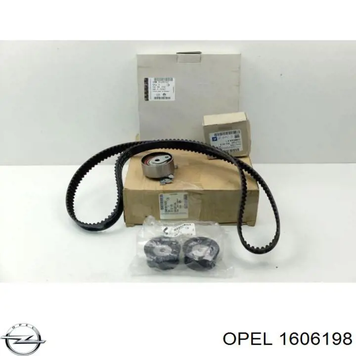 ГРМ ремни, комплект Opel 1606198 цена, от 80.64 USD