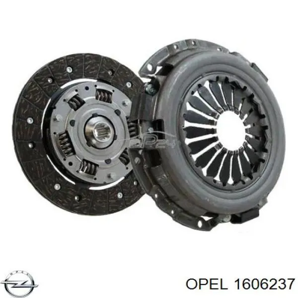 Сцепление 1606237 Opel
