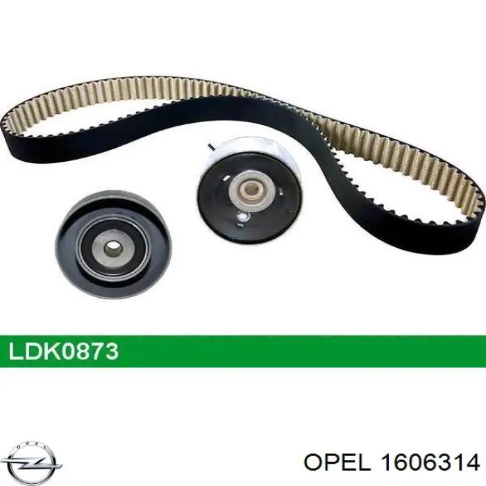 Комплект ГРМ 1606314 Opel