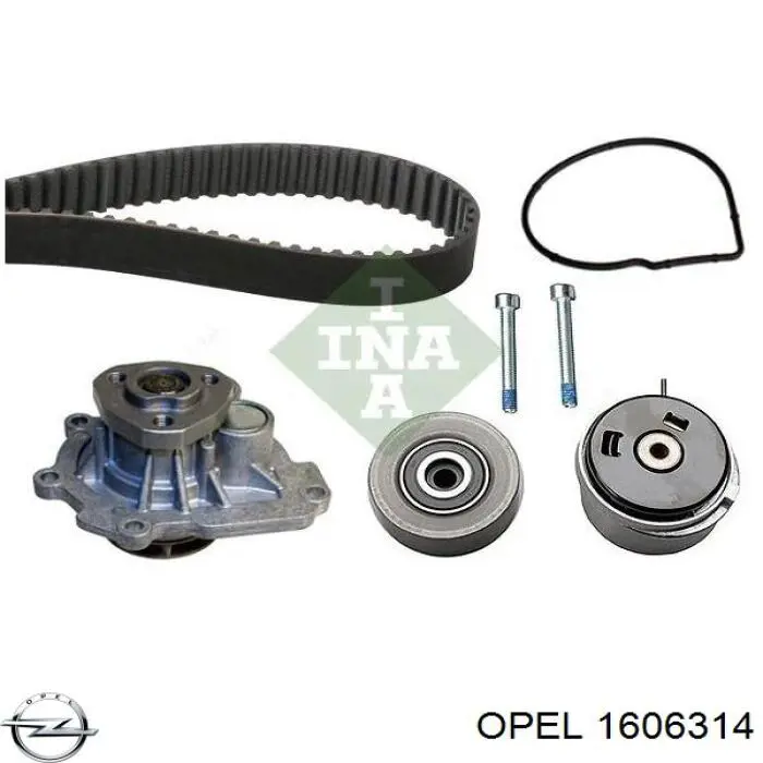 1606314 Opel комплект грм