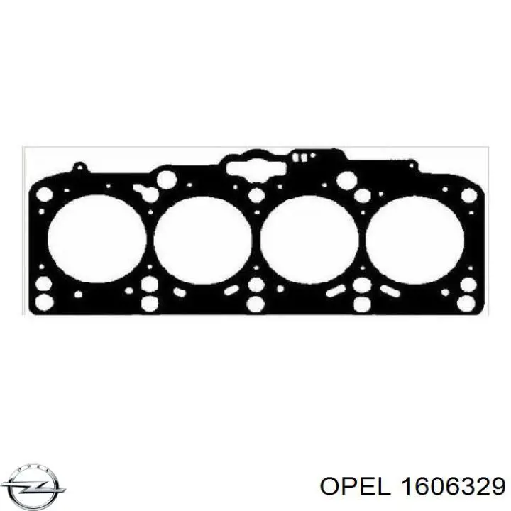 Верхний комплект прокладок двигателя Opel 1606329 цена, от 36.70 USD