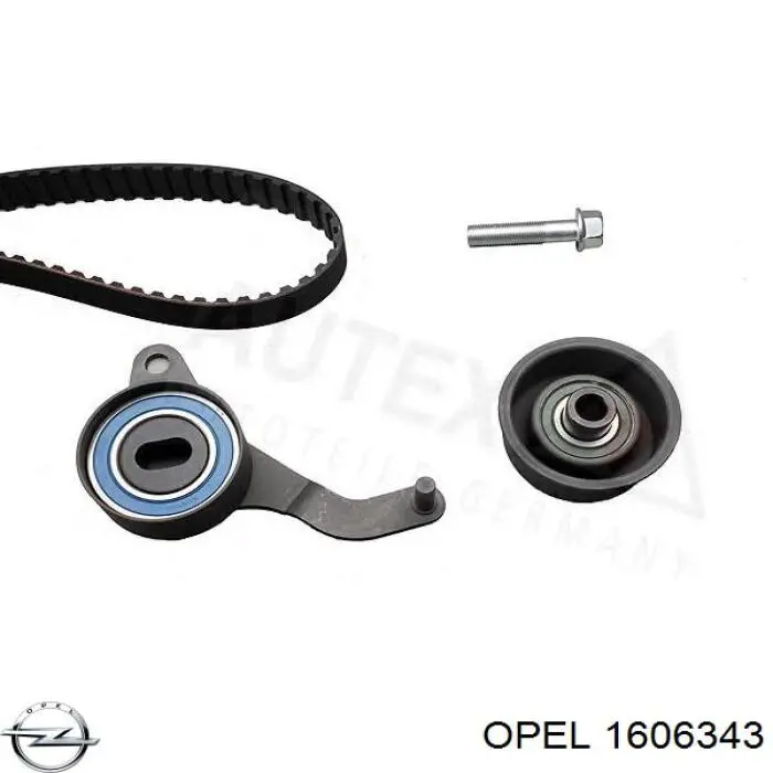 1606343 Opel комплект грм
