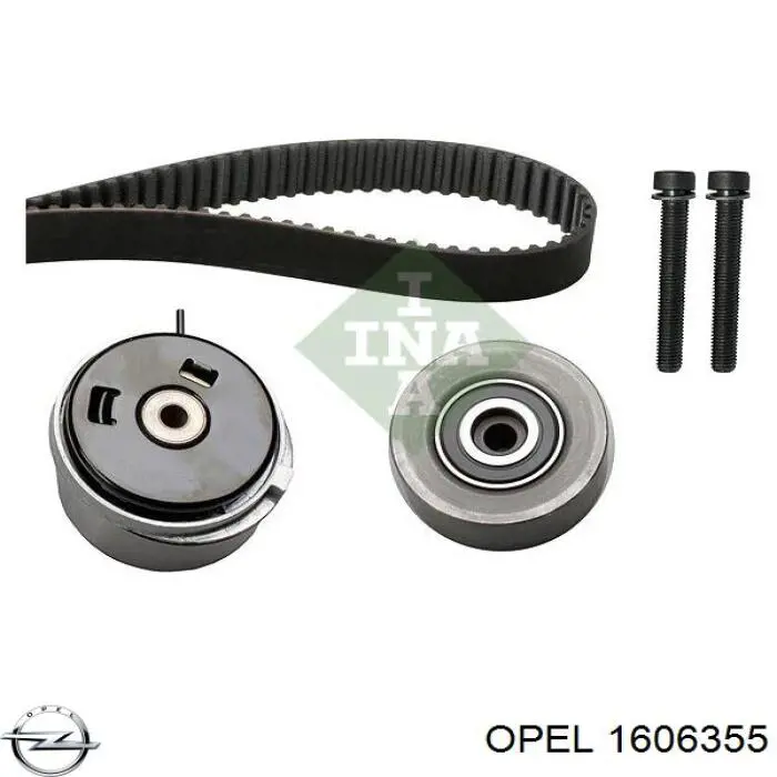 ГРМ ремни, комплект Opel 1606355 цена, от 95.45 USD
