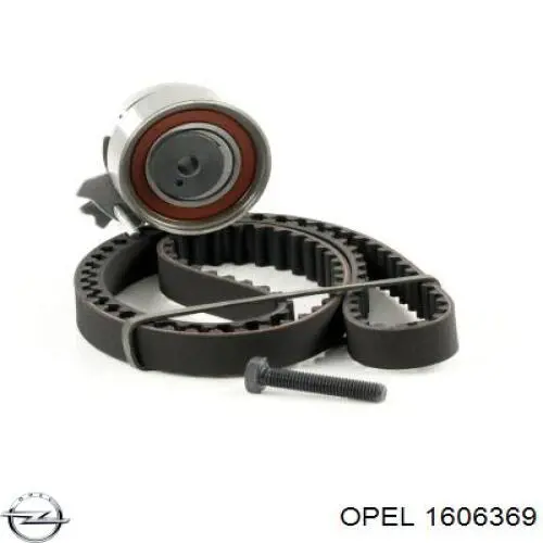 1606369 Opel Комплект ремня ГРМ