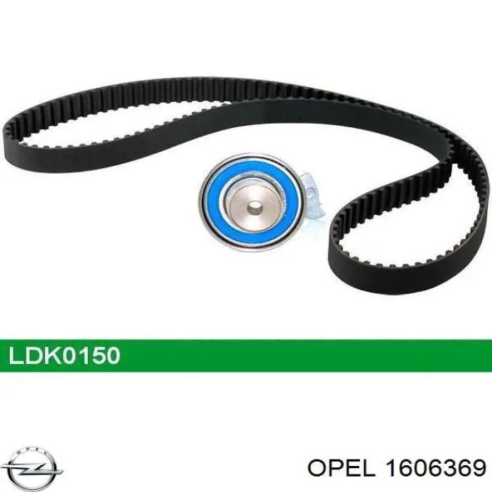 Комплект ГРМ 1606369 Opel