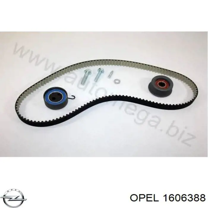 1606388 Opel Комплект ремня ГРМ