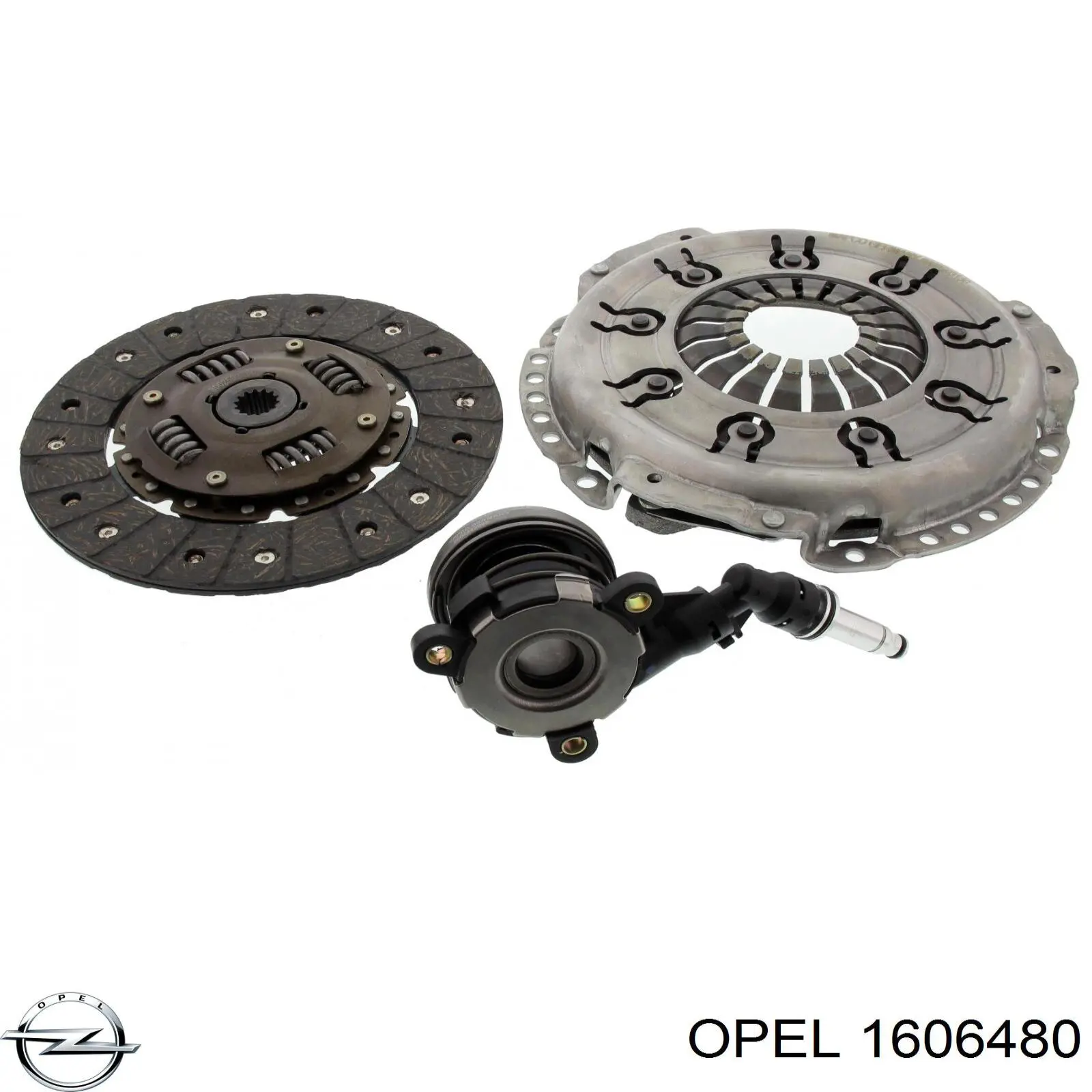 Комплект сцепления (3 части) Opel 1606480 цена, от 181.74 USD