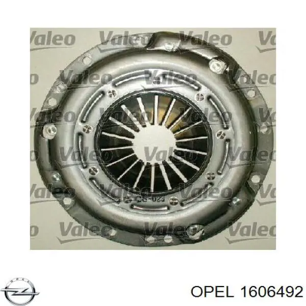 Сцепление 1606492 Opel