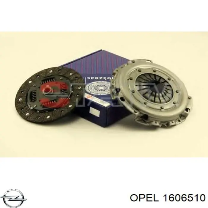 Комплект сцепления (3 части) Opel 1606510 цена, от 99.00 USD