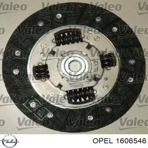 Комплект сцепления (3 части) Opel 1606546 цена, от 121.15 USD