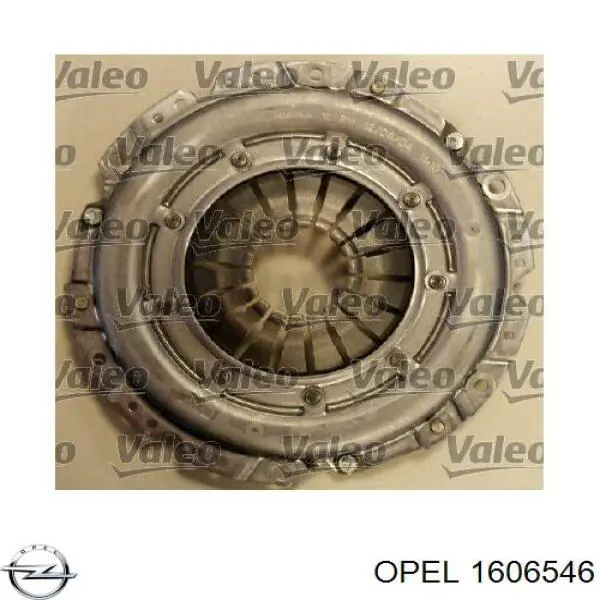 Купить 1606546 Opel Комплект сцепления (диск, корзина, подшипник)