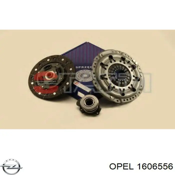 Комплект сцепления (3 части) Opel 1606556 цена, от 148.84 USD